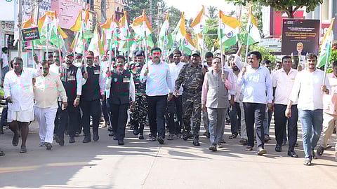 Tiranga Yatra from BJP