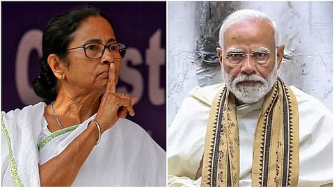 Mamata Banarjee- Narendra Modi