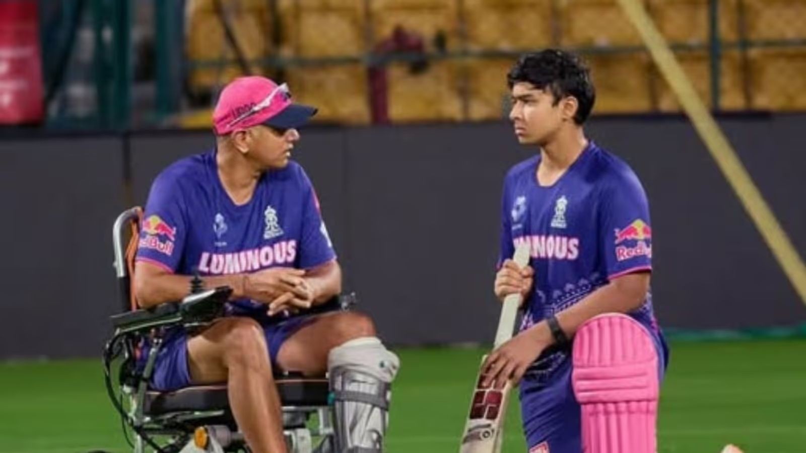 Vaibhav Suryavanshi-Rahul Dravid