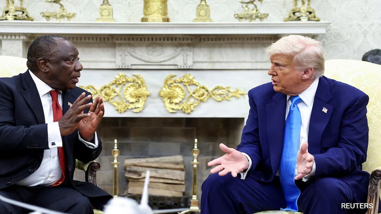 Donald Trump - Cyril Ramaphosa