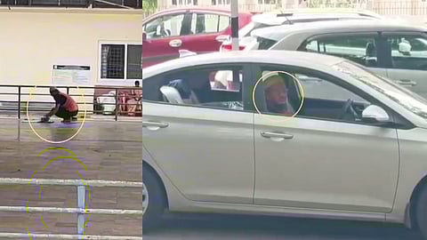 Muslim Man Offers Namaz Near Tirumala