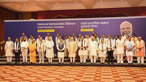 PM Narendra Modi at NDA leaders meeting