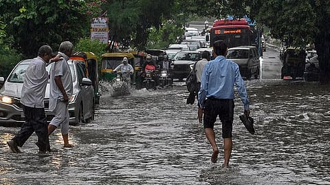 Rain in Delhi 