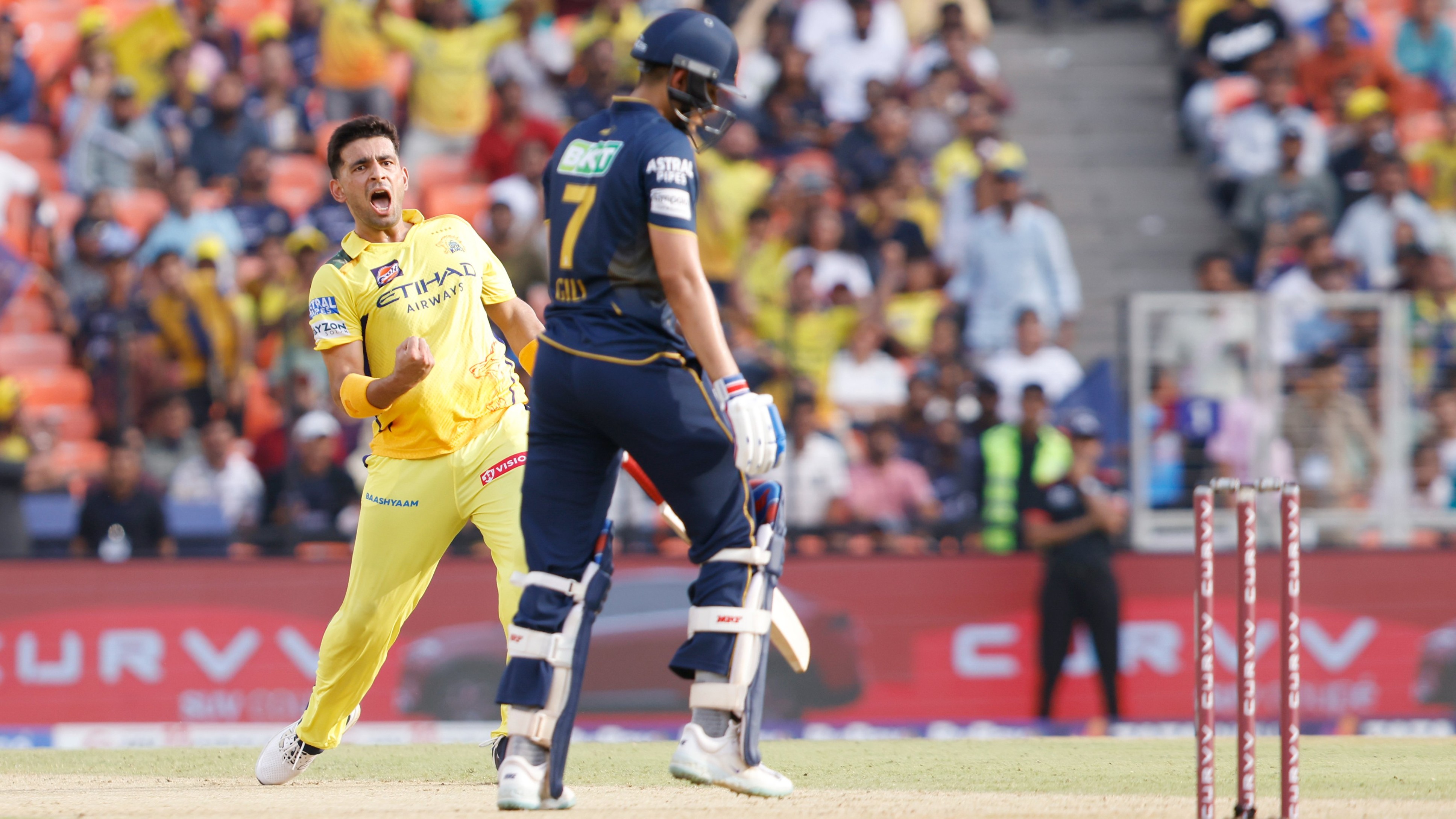 Chennai Super Kings won by 83 runs against Gujarat Titans