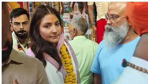 ಅಯೋಧ್ಯೆಯ ರಾಮ ಮಂದಿರಕ್ಕೆ ವಿರಾಟ್ ಕೊಹ್ಲಿ, ಅನುಷ್ಕಾ ಶರ್ಮಾ ಭೇಟಿ