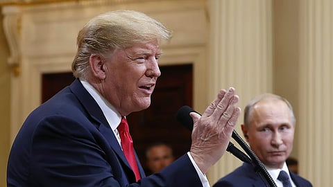 Trump and Putin Casual Images
