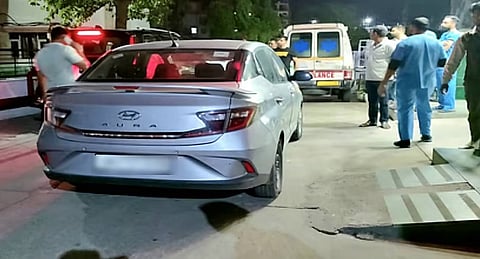The vehicle where the incident involving the Mittal family took place in Panchkula