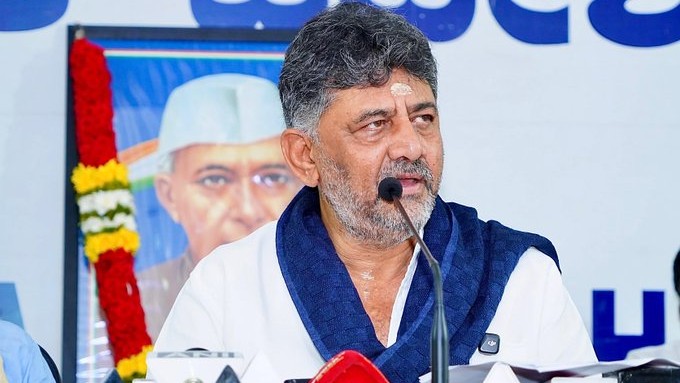 DK Shivakumar reaction after BJP expels