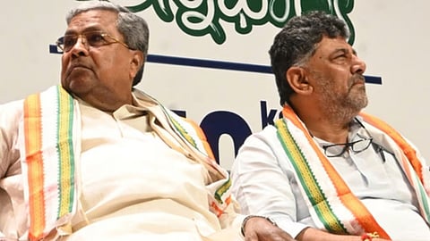 CM Siddaramaiah and DCM DK Shivakumar