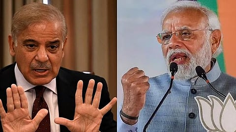 ಶಹಬಾಜ್ ಷರೀಫ್-ನರೇಂದ್ರ ಮೋದಿ