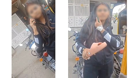 Hindi speaking girl assaulted auto guy with slippers in Bengaluru