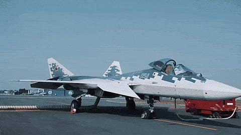 Stealth Beast Su-57E To India