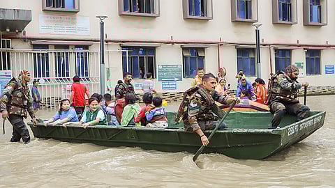 flood-affected area Jawaharlal Nehru Institute of Medical Sciences 