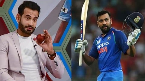 irfan pathan- Rohit sharma