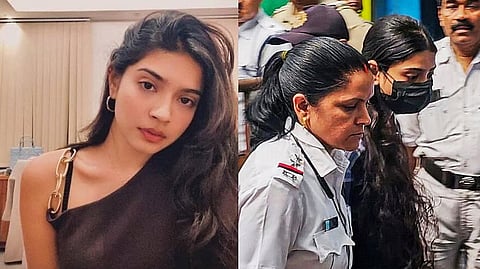 Social media influencer Sharmishtha Panoli, who was arrested by the Kolkata Police 