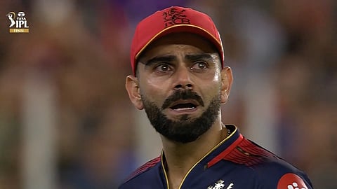 Virat Kohli shed tears on the field!