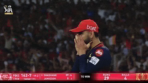 Virat Kohli shed tears on the field