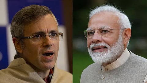 Omar abdullah- Narendra Modi