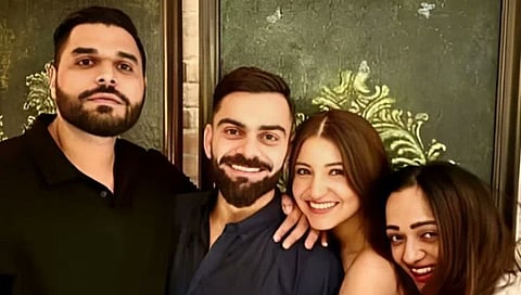 Nikhil Sosale, Virat Kohli, Anushka Sharma, Malavika
