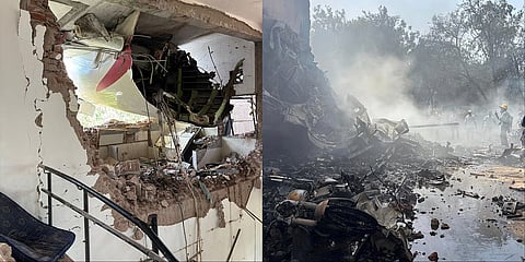 plane crash site