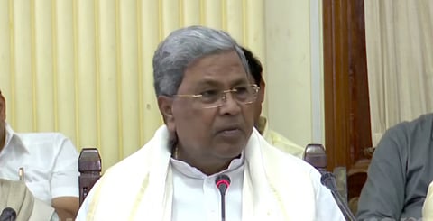 CM Siddaramaiah press meet 
