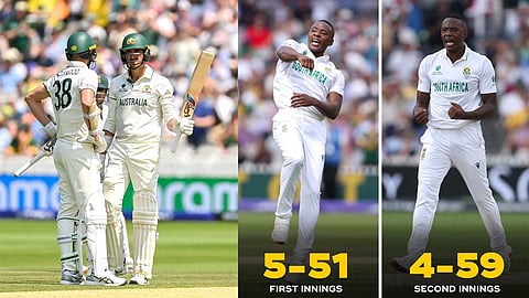 WTC 2025 Final: Australia ಕೈ ಹಿಡಿದ Mitchell Starc; ಆಫ್ರಿಕಾದ Rabada ಹಲವು ದಾಖಲೆ ಧೂಳಿಪಟ