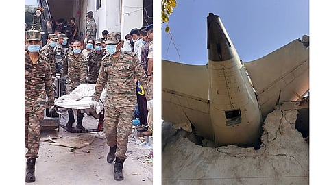 270 bodies brought to Ahmedabad Civil hospital from crash site