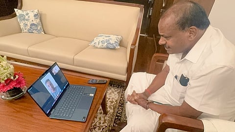 Union Minister HD Kumaraswamy