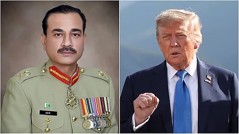  Asim Munir And Donald trump