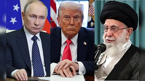 Putin, Donald Trump- Khomeini