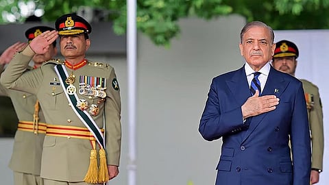 Pak Army chief Asim Munir - PM Sharif