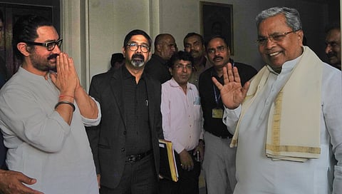 Aamir Khan - Siddaramaiah
