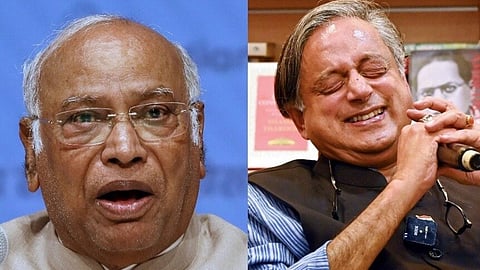 Mallikarjuna Kharge- Tharoor
