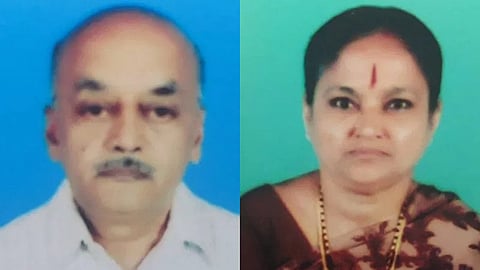 Elderly couple