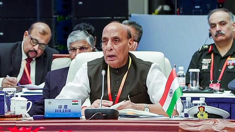 SCO Summit: ಉಗ್ರ ಕೃತ್ಯ ಅಪರಾಧ, ಭಯೋತ್ಪಾದನೆಯೊಂದಿಗೆ ಶಾಂತಿ ಮತ್ತು ಸಮೃದ್ಧಿ ಸಹಬಾಳ್ವೆ ನಡೆಸಲು ಸಾಧ್ಯವಿಲ್ಲ- ರಾಜನಾಥ್ ಸಿಂಗ್; Video