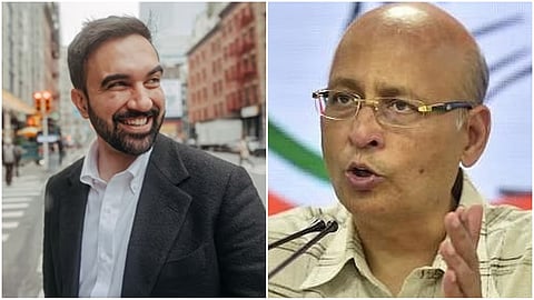 Zohran Mamdani Abhishek Manu Singhvi 
