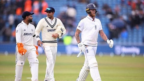 India and England match