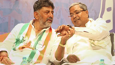 DK Shivakumar- Siddaramaiah