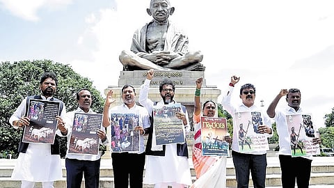 BJP Protest