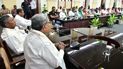 CM Siddaramaiah Meeting with farmers and activities