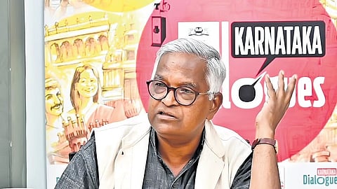 Kannada Development Authority Chairman Purushottam Bilimale 