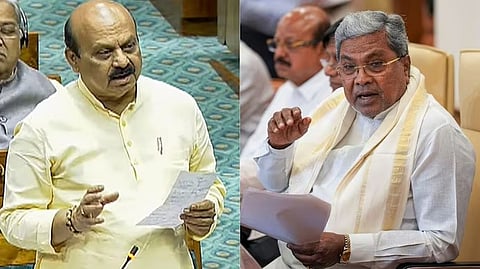 Basavaraj Bommai, CM Siddaramaiah Casual Images