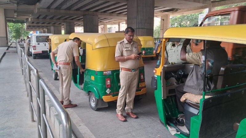 transport dept cracks down on errant autos in Bengaluru