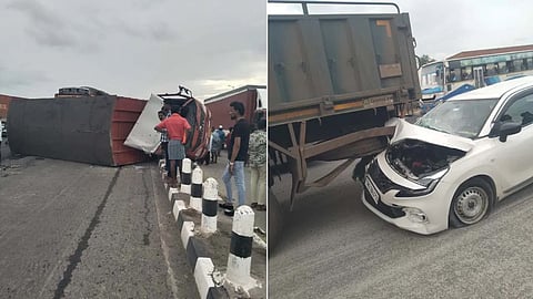 Accient in bengaluru-salem highway