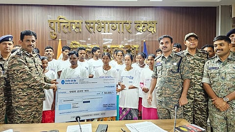 The Maoists who surrendered to security forces 