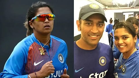 Veda krishnamurthy-MS Dhoni