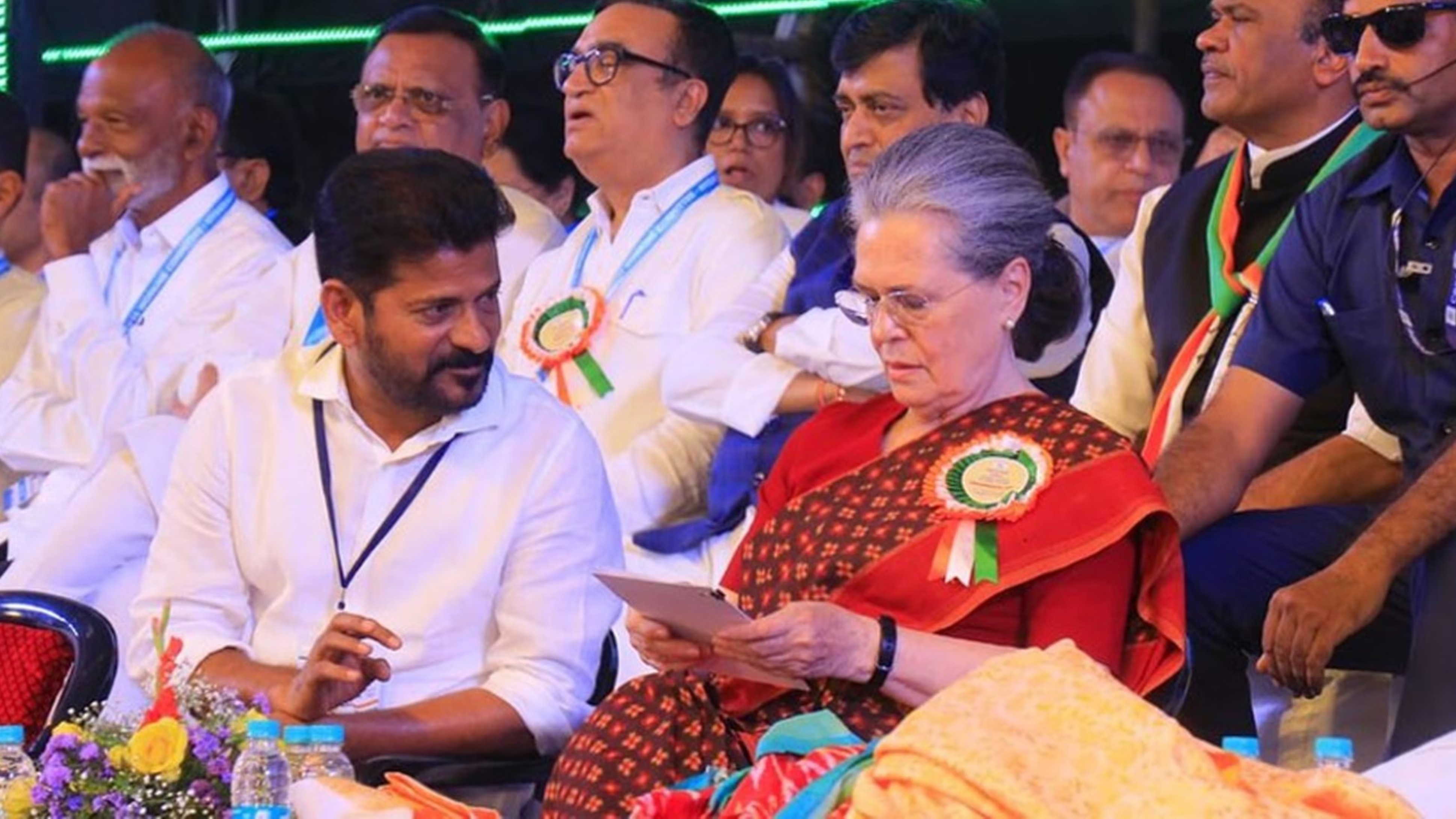 Revanth Reddy-Sonia Gandhi