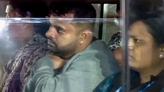 Prajwal Revanna sheds tears in the courtroom
