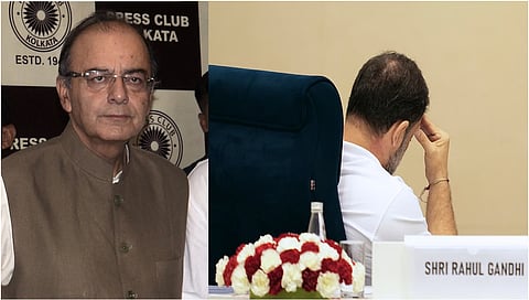 Arun Jaitley-Rahul Gandhi