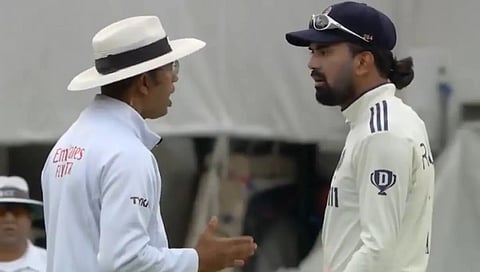 'ನೀವು ಹಾಗೆ ಮಾತನಾಡಲು ಸಾಧ್ಯವಿಲ್ಲ': ಕೆಎಲ್ ರಾಹುಲ್ ಜೊತೆ ಅಂಪೈರ್ ಕುಮಾರ್ ಧರ್ಮಸೇನಾ ಬಿಸಿ ಬಿಸಿ ಚರ್ಚೆ!
